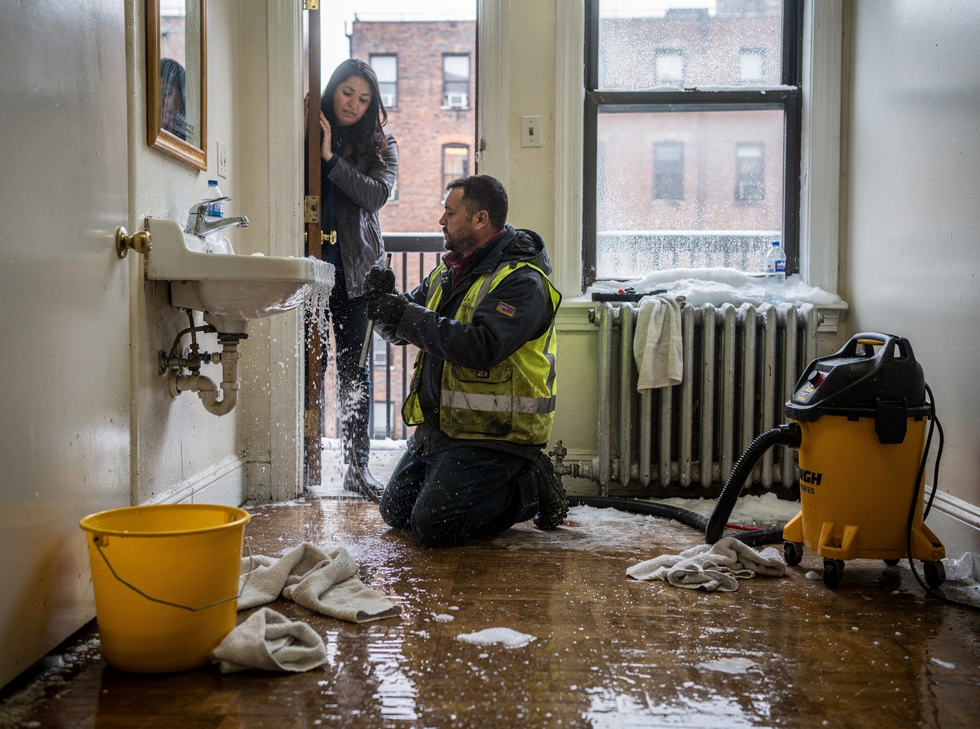 Handling Burst Pipes After Winter Freezes in New York Apartments