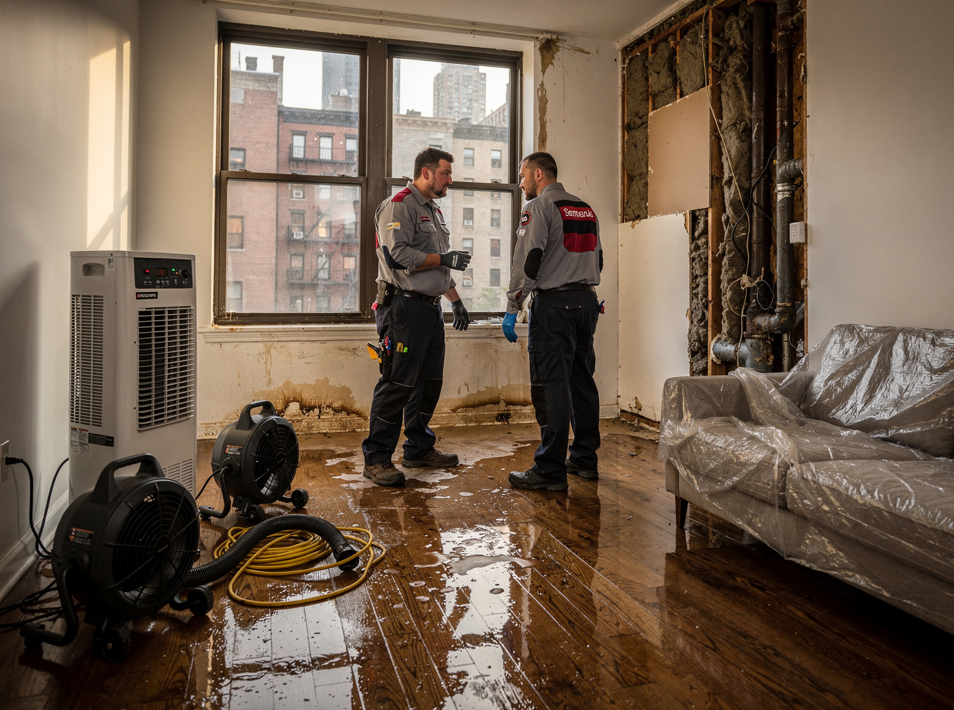 What Affects Water Damage Restoration Costs in New York City